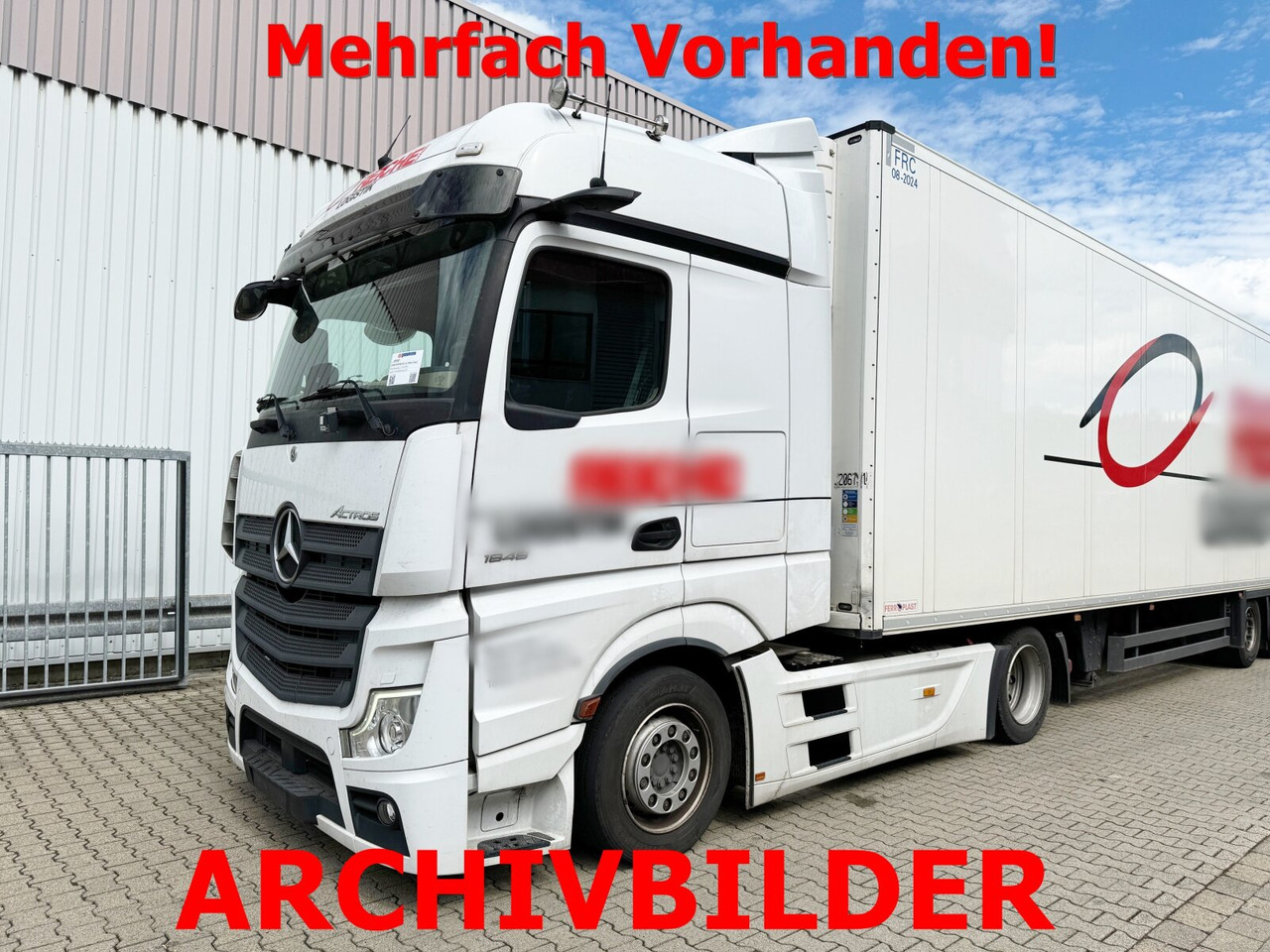 Mercedes-Benz Actros 1848 LS 4x2 Actros 1848 LS 4x2, Vollumer ,Retarder - Тягач: фото 1 Mercedes-Benz Actros 1848 LS 4x2 Actros 1848 LS 4x2, Vollumer ,Retarder - Тягач: фото 1