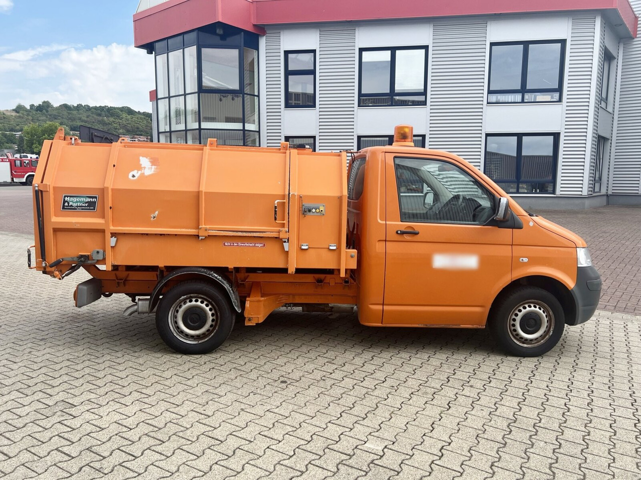 Мусоровоз для транспортировки мусора Volkswagen T5 1.9 TDI 4x2 Müllwagen T5 1.9 TDI 4x2, Hagemann Müllpreßaufbau ca. 3,4m³, Rechtslenker: фото 10