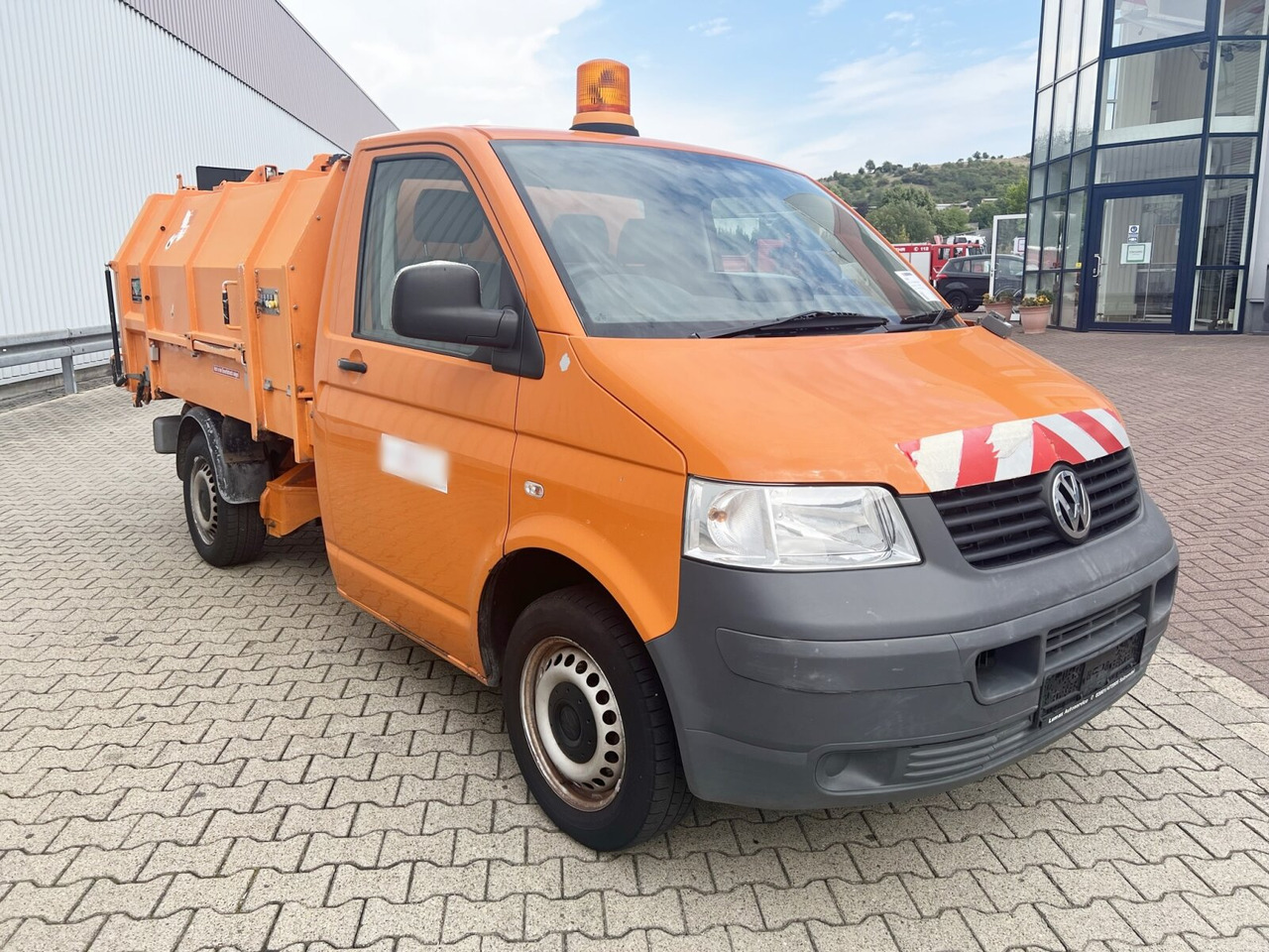 Мусоровоз для транспортировки мусора Volkswagen T5 1.9 TDI 4x2 Müllwagen T5 1.9 TDI 4x2, Hagemann Müllpreßaufbau ca. 3,4m³, Rechtslenker: фото 9