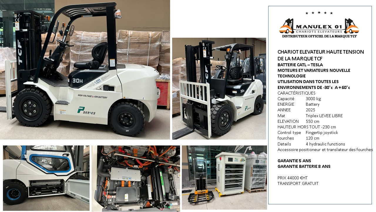 TCF SUPER MODEL POUR CONDITIONS EXTREMES - Электропогрузчик: фото 1 TCF SUPER MODEL POUR CONDITIONS EXTREMES - Электропогрузчик: фото 1