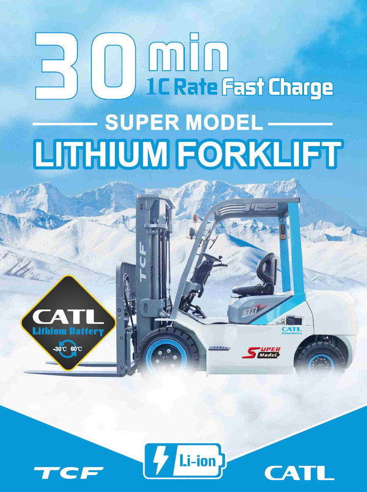 TCF SUPER MODEL POUR CONDITIONS EXTREMES - Электропогрузчик: фото 3 TCF SUPER MODEL POUR CONDITIONS EXTREMES - Электропогрузчик: фото 3