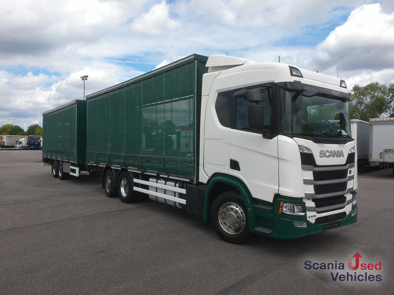 SCANIA R 500 B6x2*4NA NUR 421 TKM!!! Lenk Lift Achse - Грузовик-шасси: фото 1 SCANIA R 500 B6x2*4NA NUR 421 TKM!!! Lenk Lift Achse - Грузовик-шасси: фото 1