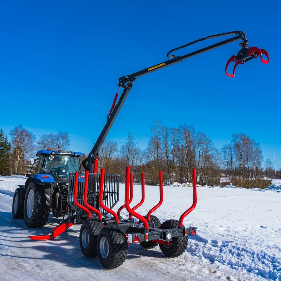 Новый Лесной прицеп Farmi FT11-CR67-14 to.Rückewagen-NEU: фото 11
