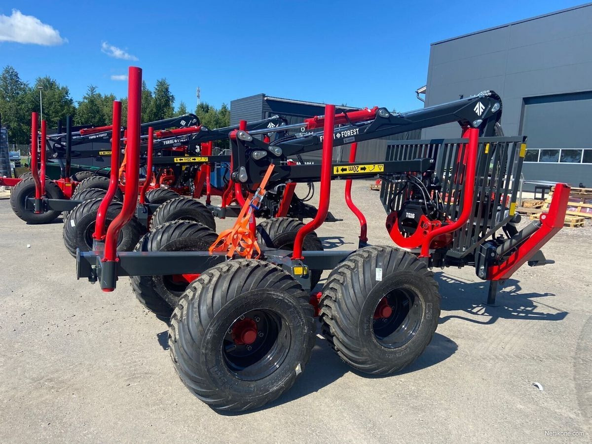 Новый Лесной прицеп Farmi Rückewagen FT7-6,30m Kran-NEU: фото 10