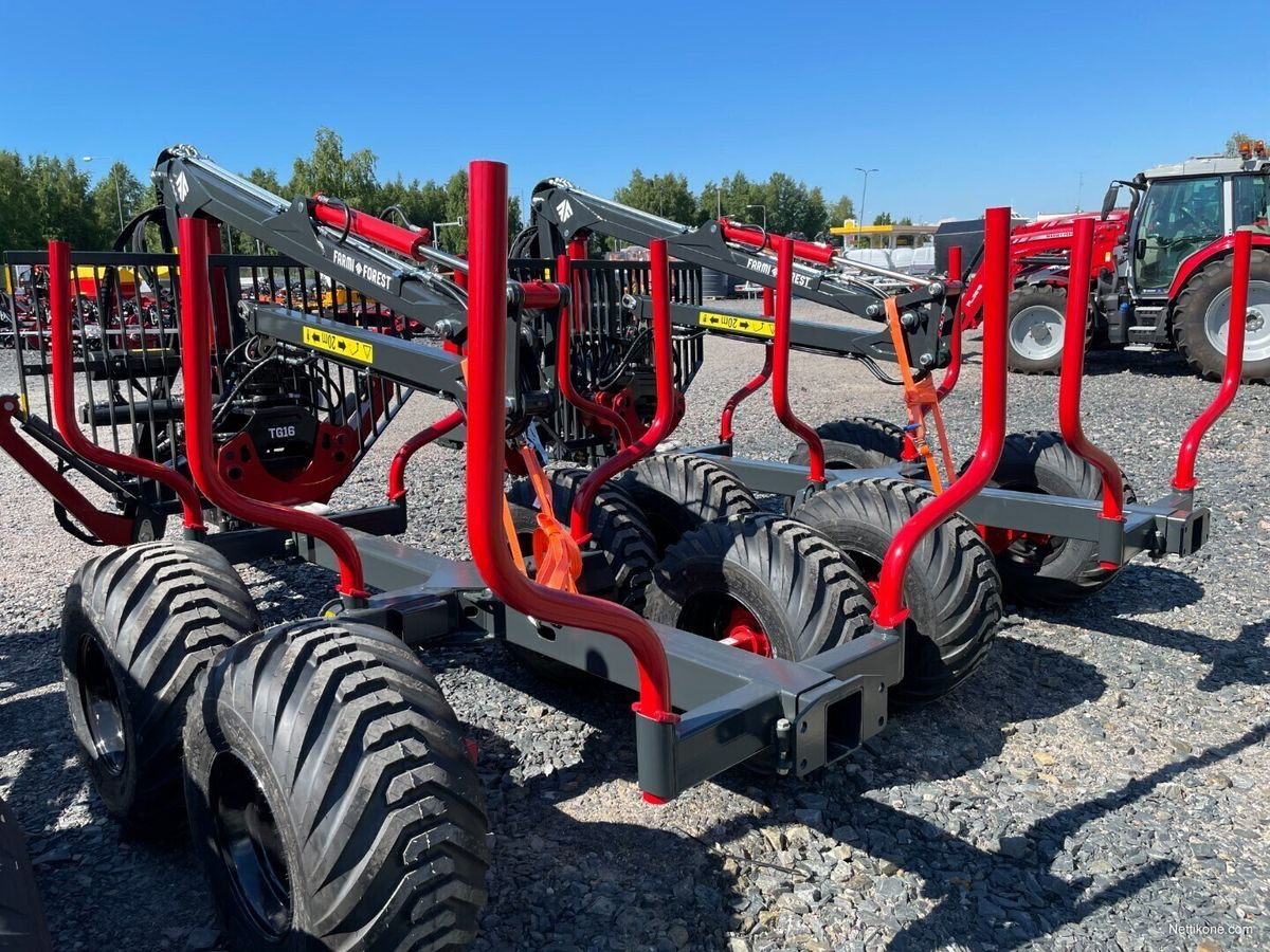 Новый Лесной прицеп Farmi Rückewagen FT7-6,30m Kran-NEU: фото 9