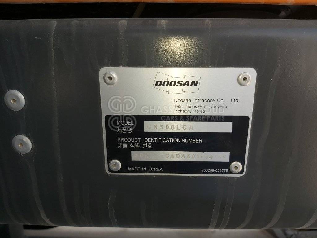 DOOSAN DX300 LCA – CRAWLER EXCAVATOR OPERATING WEIGHT 29.6 TON WITH 1.47 CBM BUCKET (HEAVY DUTY) SHOE 800MM TG MY2022 - Гусеничный экскаватор: фото 5 DOOSAN DX300 LCA – CRAWLER EXCAVATOR OPERATING WEIGHT 29.6 TON WITH 1.47 CBM BUCKET (HEAVY DUTY) SHOE 800MM TG MY2022 - Гусеничный экскаватор: фото 5
