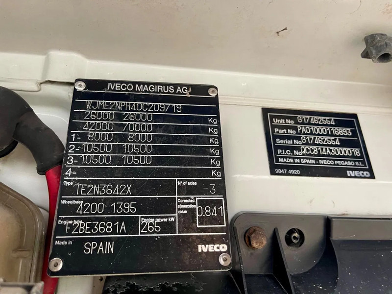 Автоманипулятор Iveco Stralis 360 6x2 Manual gearbox: фото 19 Автоманипулятор Iveco Stralis 360 6x2 Manual gearbox: фото 19