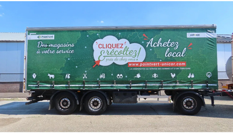 Lecitrailer 27000 kg! Liftaxel, 3 axel BPW, Edscha - Тентованный прицеп: фото 1 Lecitrailer 27000 kg! Liftaxel, 3 axel BPW, Edscha - Тентованный прицеп: фото 1