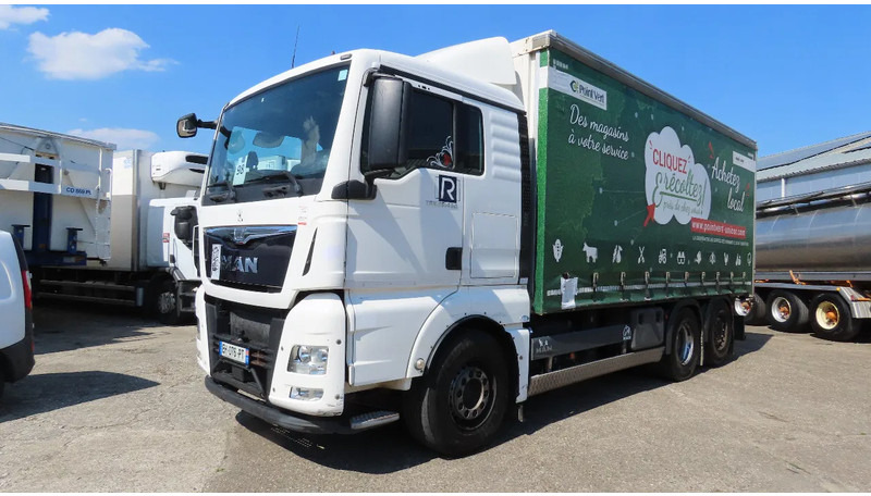 MAN TGX 18.480 446577 KM! RETARDER+ liftaxel + moving axel - Тентованный грузовик: фото 2 MAN TGX 18.480 446577 KM! RETARDER+ liftaxel + moving axel - Тентованный грузовик: фото 2