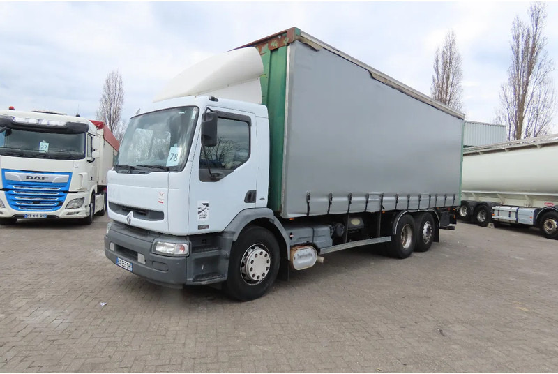 Renault Premium 420 6x2 3 axels, MANUAL!!! - Тентованный грузовик: фото 1 Renault Premium 420 6x2 3 axels, MANUAL!!! - Тентованный грузовик: фото 1