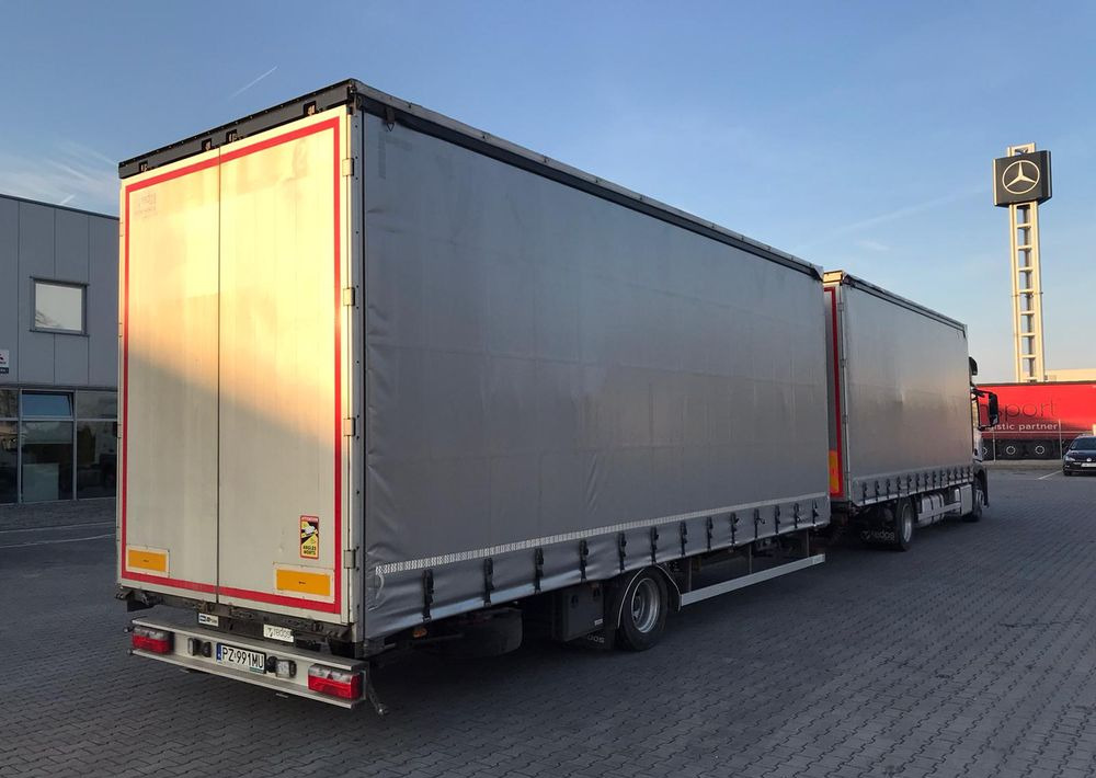 Mercedes-Benz Actros 1830 LnR - Тентованный грузовик: фото 4 Mercedes-Benz Actros 1830 LnR - Тентованный грузовик: фото 4