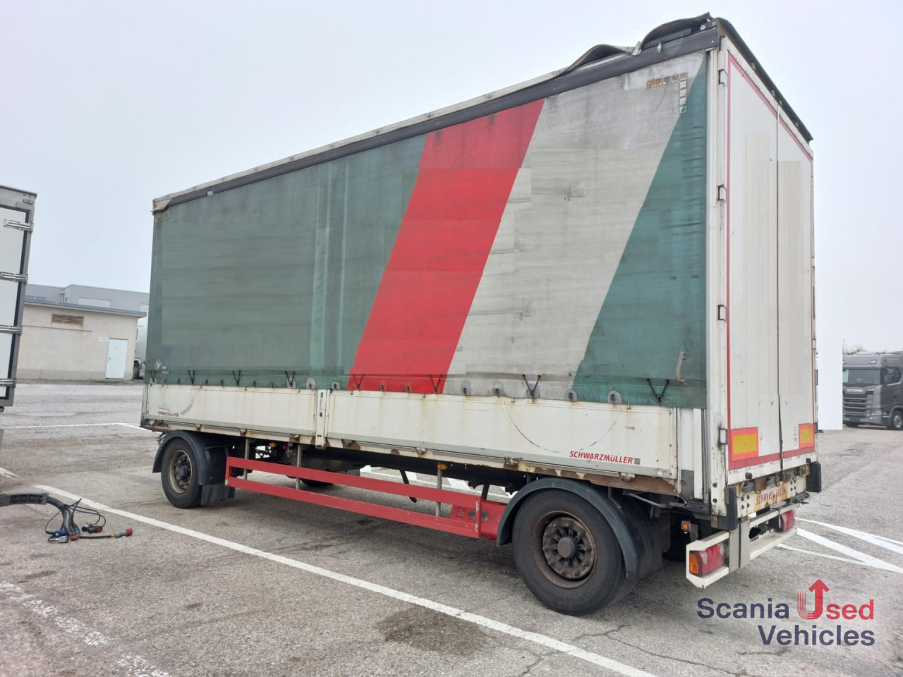 Тентованный прицеп SCHWARZMUELLER 2 Achs-Anhänger Heckportaltüren 2,80m: фото 9 Тентованный прицеп SCHWARZMUELLER 2 Achs-Anhänger Heckportaltüren 2,80m: фото 9