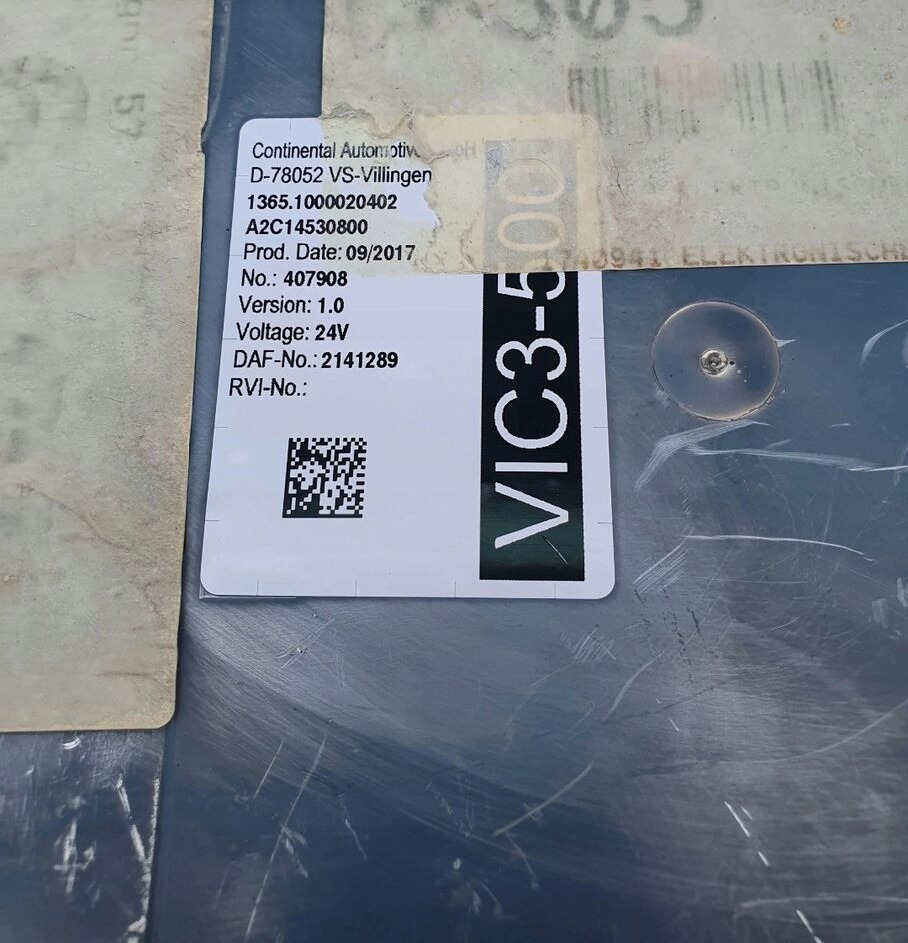 DAF - Блок управления для Грузовиков: фото 3 DAF - Блок управления для Грузовиков: фото 3