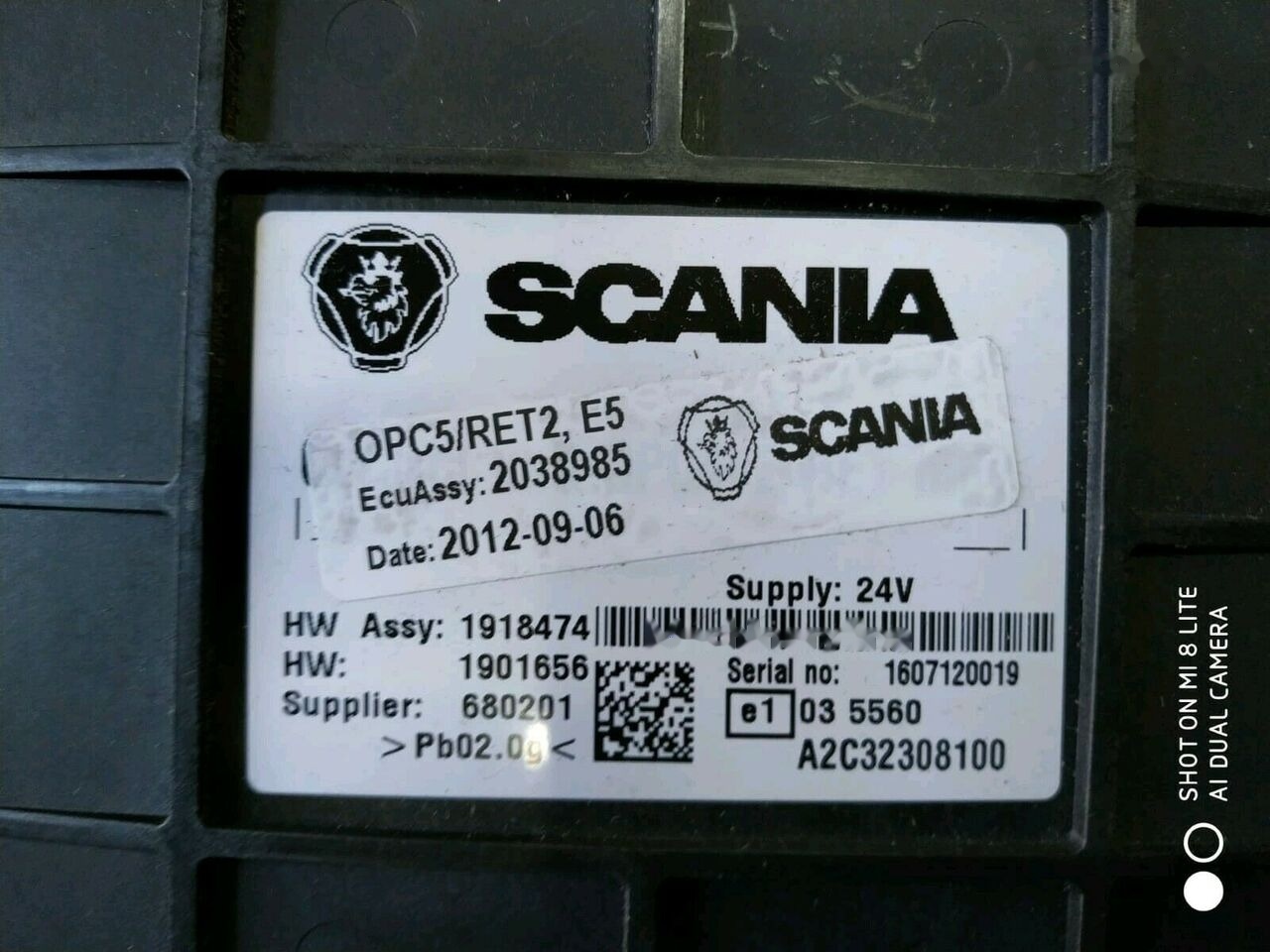 OPC5 / RET2 2038984 Scania truck - Блок управления для Грузовиков: фото 2 OPC5 / RET2 2038984 Scania truck - Блок управления для Грузовиков: фото 2