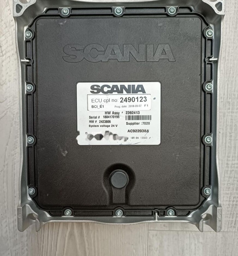 Scania NEW BCI E1 2490123 Scania truck - Блок управления для Грузовиков: фото 1 Scania NEW BCI E1 2490123 Scania truck - Блок управления для Грузовиков: фото 1