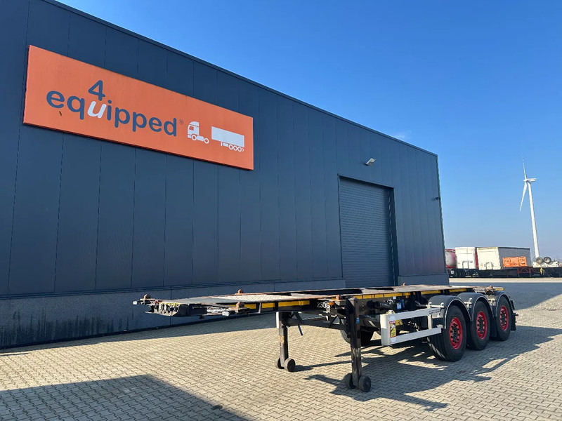 Burg 20FT / 20FT SWAP ADR, 3.690kg, SAF INTRADISC, 2 liftassen, APK/ADR: 9/2025 - Полуприцеп-контейнеровоз/ Сменный кузов: фото 1 Burg 20FT / 20FT SWAP ADR, 3.690kg, SAF INTRADISC, 2 liftassen, APK/ADR: 9/2025 - Полуприцеп-контейнеровоз/ Сменный кузов: фото 1
