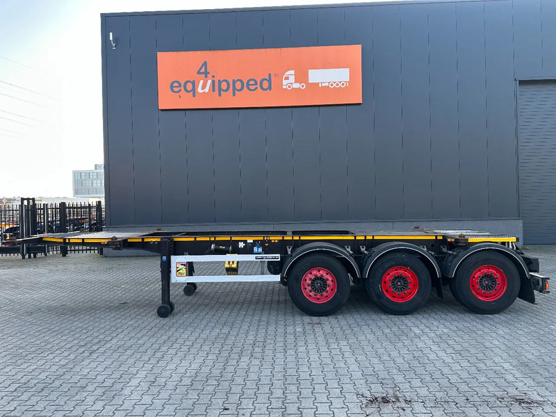 Burg 20FT + 20FT SWAP ADR (EX/II, EX/III, FL, AT) Chassis, empty weight: 3.690kg, SAF INTRADISC, 2x Liftaxle, NL-chassis, APK/ADR: 08 - Полуприцеп-контейнеровоз/ Сменный кузов: фото 2 Burg 20FT + 20FT SWAP ADR (EX/II, EX/III, FL, AT) Chassis, empty weight: 3.690kg, SAF INTRADISC, 2x Liftaxle, NL-chassis, APK/ADR: 08 - Полуприцеп-контейнеровоз/ Сменный кузов: фото 2