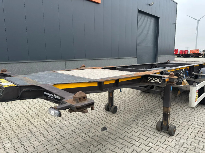 Burg 20FT ADR (EX/II, EX/III, FL, AT) Chassis, Empty weight : 3.690kg, SAF INTRADISC, 2x Liftaxle, NL-chassis, APK/ADR: 06-2025 в лизинг Burg 20FT ADR (EX/II, EX/III, FL, AT) Chassis, Empty weight : 3.690kg, SAF INTRADISC, 2x Liftaxle, NL-chassis, APK/ADR: 06-2025: фото 8