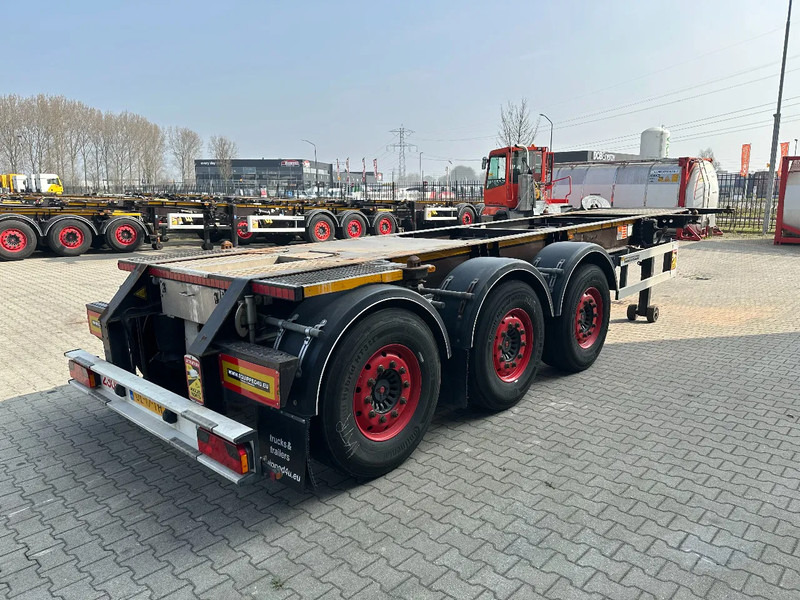 Burg 20FT ADR (EX/II, EX/III, FL, AT) Chassis, Leergewicht : 3.690kg, SAF INTRADISC, 2x Liftachse, NL-Chassis, APK/ADR: 07-2025 - Полуприцеп-контейнеровоз/ Сменный кузов: фото 3 Burg 20FT ADR (EX/II, EX/III, FL, AT) Chassis, Leergewicht : 3.690kg, SAF INTRADISC, 2x Liftachse, NL-Chassis, APK/ADR: 07-2025 - Полуприцеп-контейнеровоз/ Сменный кузов: фото 3