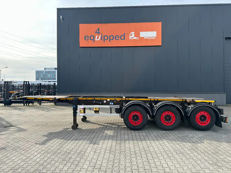 Burg 20FT ADR (EX/II, EX/III, FL, AT), Leergewicht : 3.690kg, SAF INTRADISC, 2x Liftachse, NL-Chassis, 75% Reifen, APK/ADR: 07-2025 - Полуприцеп-контейнеровоз/ Сменный кузов: фото 2 Burg 20FT ADR (EX/II, EX/III, FL, AT), Leergewicht : 3.690kg, SAF INTRADISC, 2x Liftachse, NL-Chassis, 75% Reifen, APK/ADR: 07-2025 - Полуприцеп-контейнеровоз/ Сменный кузов: фото 2