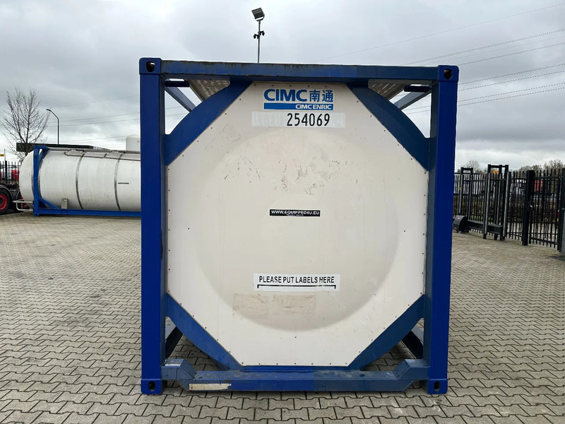 CIMC 20FT ISO, 25.090L / 1-COMP / 3 BAFFELS / T12 / 4 manholes / ADR valid until 06/2027 - Резервуар для хранения: фото 5 CIMC 20FT ISO, 25.090L / 1-COMP / 3 BAFFELS / T12 / 4 manholes / ADR valid until 06/2027 - Резервуар для хранения: фото 5