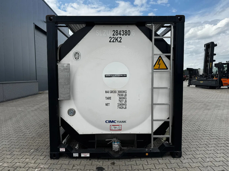 CIMC TOP: 2022, 20FT ISO, 25.030L, L4BN, UN Portable, T11, test: 09-2026 - Резервуар для хранения: фото 4 CIMC TOP: 2022, 20FT ISO, 25.030L, L4BN, UN Portable, T11, test: 09-2026 - Резервуар для хранения: фото 4