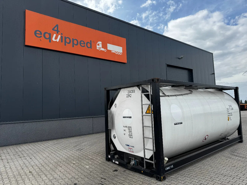 CIMC TOP: 2022, 20FT ISO, 25.030L, L4BN, UN Portable, T11, test: 09-2026 - Резервуар для хранения: фото 1 CIMC TOP: 2022, 20FT ISO, 25.030L, L4BN, UN Portable, T11, test: 09-2026 - Резервуар для хранения: фото 1
