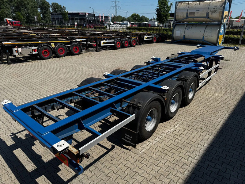 Groenewegen 40FT HC-chassis, BPW+Drum, liftaxle, NL-Chassis - Полуприцеп-контейнеровоз/ Сменный кузов: фото 3 Groenewegen 40FT HC-chassis, BPW+Drum, liftaxle, NL-Chassis - Полуприцеп-контейнеровоз/ Сменный кузов: фото 3