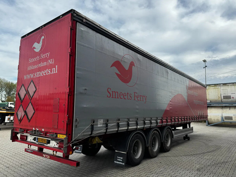 Pacton alu zijborden + planken, hardhouten vloer, NL-trailer, APK: 08-2026 - Тентованный полуприцеп: фото 5 Pacton alu zijborden + planken, hardhouten vloer, NL-trailer, APK: 08-2026 - Тентованный полуприцеп: фото 5