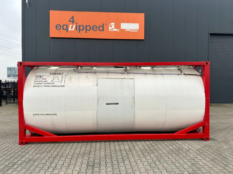 SINGAMAS 20FT ISO, 26.000L/1-COMP/3 BAFFELS/3 manholes, 5Y: 08-2027, L4BN, T11 - Танк-контейнер: фото 2 SINGAMAS 20FT ISO, 26.000L/1-COMP/3 BAFFELS/3 manholes, 5Y: 08-2027, L4BN, T11 - Танк-контейнер: фото 2