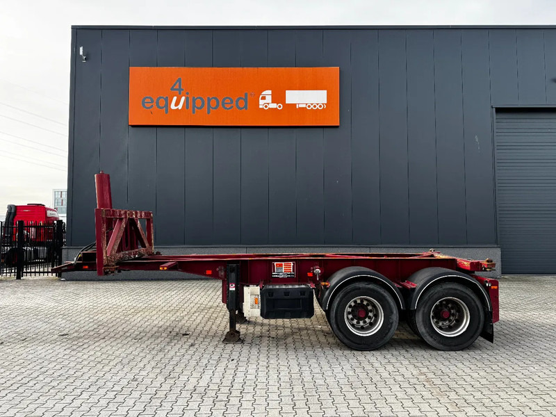 Van Hool 2 AXLE 20FT TIPPING-CHASSIS / TWIN-TIRES / BPW + DISC / ALCOA - Полуприцеп-контейнеровоз/ Сменный кузов: фото 2 Van Hool 2 AXLE 20FT TIPPING-CHASSIS / TWIN-TIRES / BPW + DISC / ALCOA - Полуприцеп-контейнеровоз/ Сменный кузов: фото 2