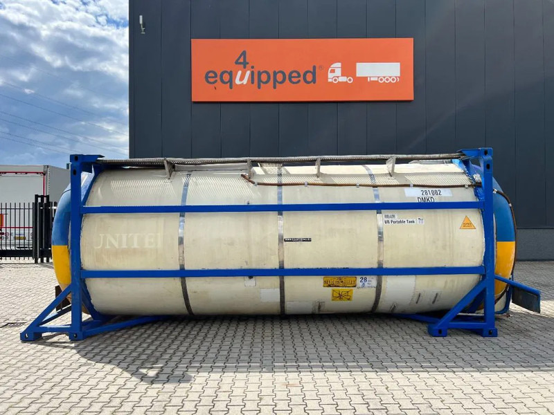 Van Hool 20FT SWAPBODY 28.075L, UN PORTABLE, T11, valid 5Y- + CSC inspection: 10/2025 - Танк-контейнер: фото 2 Van Hool 20FT SWAPBODY 28.075L, UN PORTABLE, T11, valid 5Y- + CSC inspection: 10/2025 - Танк-контейнер: фото 2