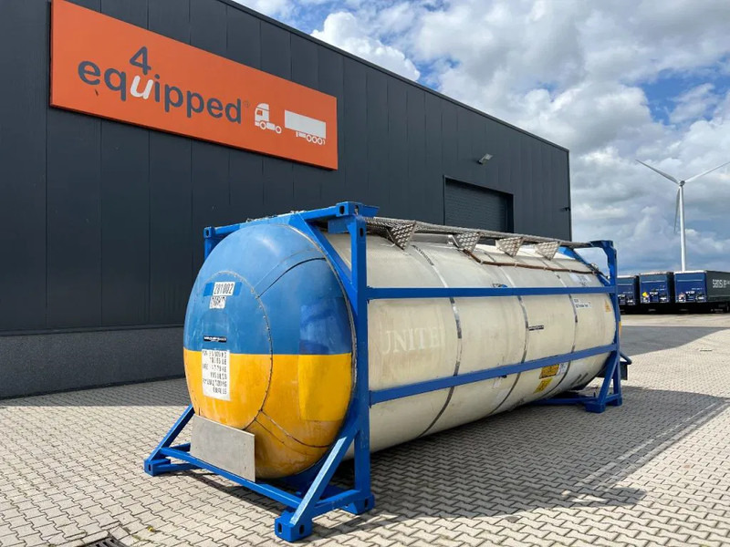 Van Hool 20FT SWAPBODY 28.075L, UN PORTABLE, T11, valid 5Y- + CSC inspection: 10/2025 - Танк-контейнер: фото 1 Van Hool 20FT SWAPBODY 28.075L, UN PORTABLE, T11, valid 5Y- + CSC inspection: 10/2025 - Танк-контейнер: фото 1