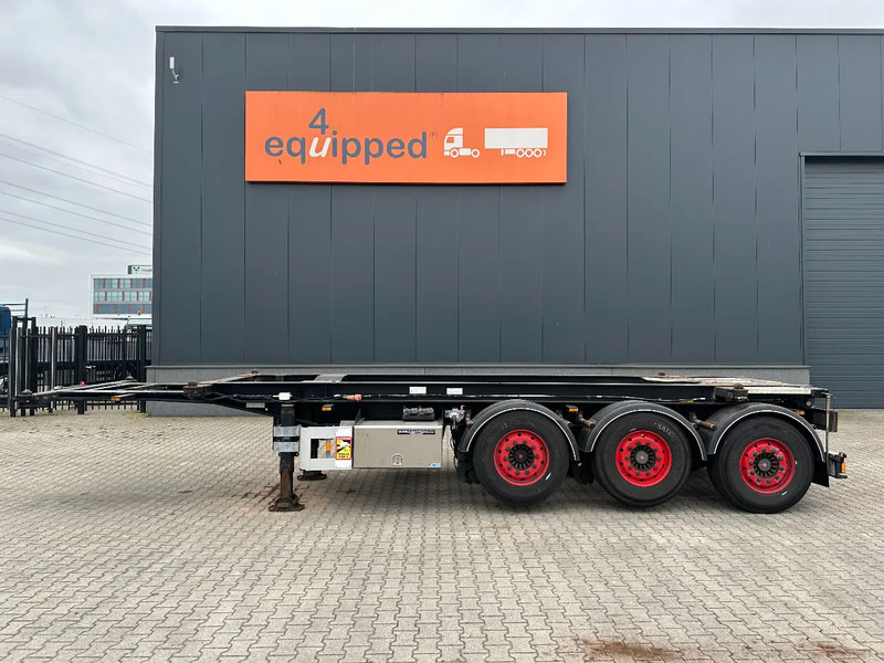 Van Hool 20FT Tipping-chassis, ADR (EX/II, EX/III, FL, AT, OX), SAF, 2 liftaxles, APK/ADR: 06-2026 - Полуприцеп-контейнеровоз/ Сменный кузов: фото 3 Van Hool 20FT Tipping-chassis, ADR (EX/II, EX/III, FL, AT, OX), SAF, 2 liftaxles, APK/ADR: 06-2026 - Полуприцеп-контейнеровоз/ Сменный кузов: фото 3
