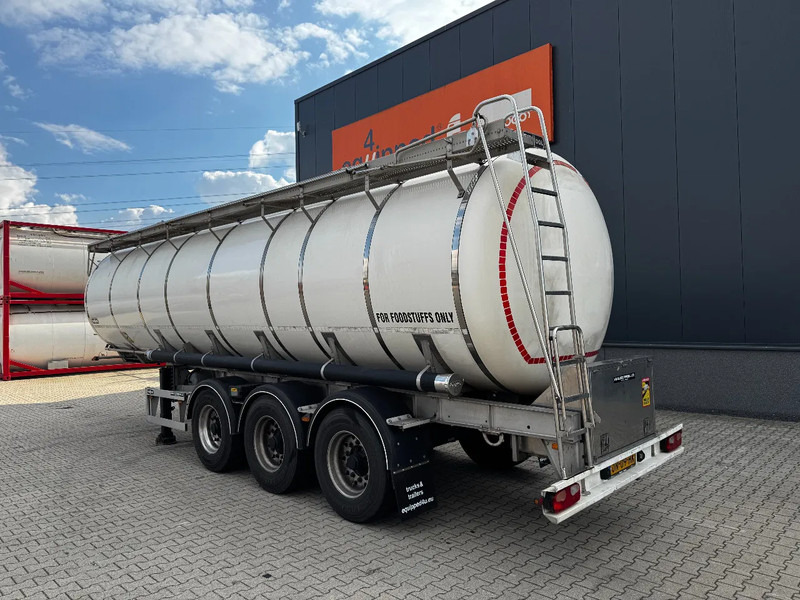 Van Hool FOOD / RVS chassis / empty weight 5.860kg / 29.500L / 1-COMP / 1 -BAFFLE / DISC / NL / APK - Полуприцеп-цистерна: фото 3 Van Hool FOOD / RVS chassis / empty weight 5.860kg / 29.500L / 1-COMP / 1 -BAFFLE / DISC / NL / APK - Полуприцеп-цистерна: фото 3