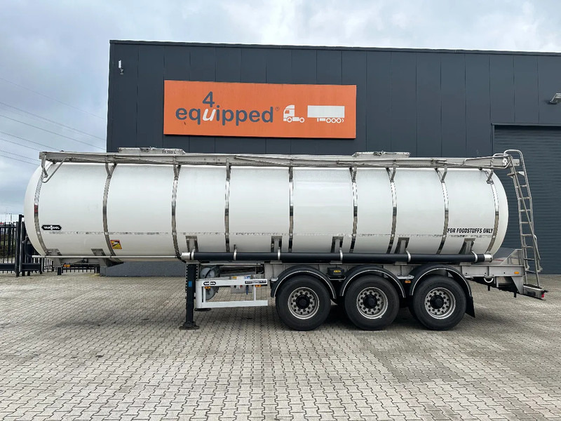 Van Hool FOOD / RVS chassis / empty weight: 5.860kg / 29.500L / 1-comp.+ 1 baffel / discbrakes / NL / APK: 05/2026 - Полуприцеп-цистерна: фото 2 Van Hool FOOD / RVS chassis / empty weight: 5.860kg / 29.500L / 1-comp.+ 1 baffel / discbrakes / NL / APK: 05/2026 - Полуприцеп-цистерна: фото 2