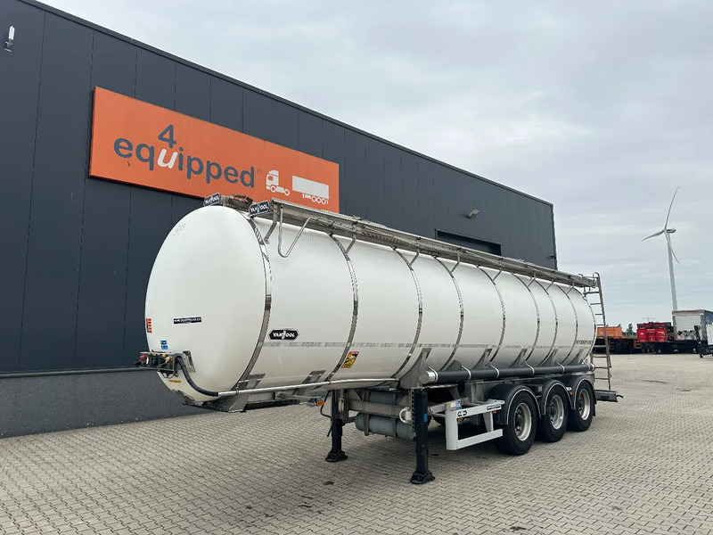 Van Hool FOOD / RVS chassis / empty weight: 5.860kg / 29.500L / 1-comp.+ 1 baffel / discbrakes / NL / APK: 05/2026 - Полуприцеп-цистерна: фото 1 Van Hool FOOD / RVS chassis / empty weight: 5.860kg / 29.500L / 1-comp.+ 1 baffel / discbrakes / NL / APK: 05/2026 - Полуприцеп-цистерна: фото 1