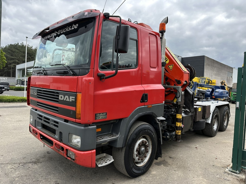 DAF 85 CF 430 6x4 CRANE PK 32.000 F (7x) + WINCH - EURO 2 - MANUAL ZF - HUB REDUCTION / STEEL SPRING - BE TRUCK - Автоманипулятор: фото 3 DAF 85 CF 430 6x4 CRANE PK 32.000 F (7x) + WINCH - EURO 2 - MANUAL ZF - HUB REDUCTION / STEEL SPRING - BE TRUCK - Автоманипулятор: фото 3