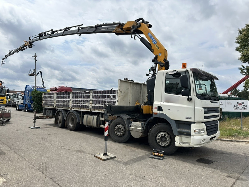 DAF CF 85.360 8x2 + KRAN (25m!) EFFER 305 6S + JIB 4S + ROTATOR - PLATORM 7m60 - LIFT + STEERING AXLE - EURO 5 - BE - Грузовик бортовой/ Платформа, Автоманипулятор: фото 2 DAF CF 85.360 8x2 + KRAN (25m!) EFFER 305 6S + JIB 4S + ROTATOR - PLATORM 7m60 - LIFT + STEERING AXLE - EURO 5 - BE - Грузовик бортовой/ Платформа, Автоманипулятор: фото 2