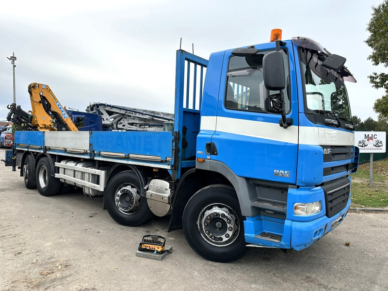 DAF CF 85.360 8x2 PLATFORM 7m35 + CRANE EFFER 165-3S + RADIO - MANUAL GEARBOX ZF - EURO 5 - BE TRUCK - Автоманипулятор: фото 2 DAF CF 85.360 8x2 PLATFORM 7m35 + CRANE EFFER 165-3S + RADIO - MANUAL GEARBOX ZF - EURO 5 - BE TRUCK - Автоманипулятор: фото 2