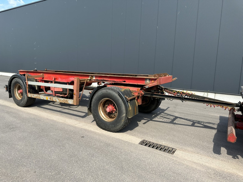 DEOM - SCHMIT R202P 2-AS CONTAINER TRANSPORT - BPW - GOEDE BANDEN - LUCHTVERING - BELGISCHE PAPIEREN - Прицеп-контейнеровоз/ Сменный кузов: фото 1 DEOM - SCHMIT R202P 2-AS CONTAINER TRANSPORT - BPW - GOEDE BANDEN - LUCHTVERING - BELGISCHE PAPIEREN - Прицеп-контейнеровоз/ Сменный кузов: фото 1