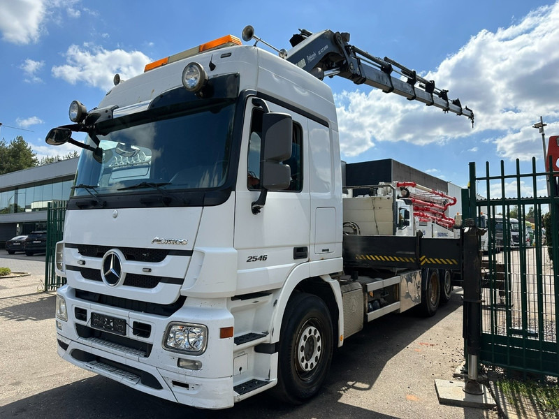 Mercedes-Benz ACTROS 2546 6x2 + CRANE HIAB 422 EP-6 HIPRO - *415.000km* - PLATFORM 6m50 - LIFT AXLE - MP 3 - EURO 5 - BELGIAN PAPERS - Автоманипулятор: фото 3 Mercedes-Benz ACTROS 2546 6x2 + CRANE HIAB 422 EP-6 HIPRO - *415.000km* - PLATFORM 6m50 - LIFT AXLE - MP 3 - EURO 5 - BELGIAN PAPERS - Автоманипулятор: фото 3