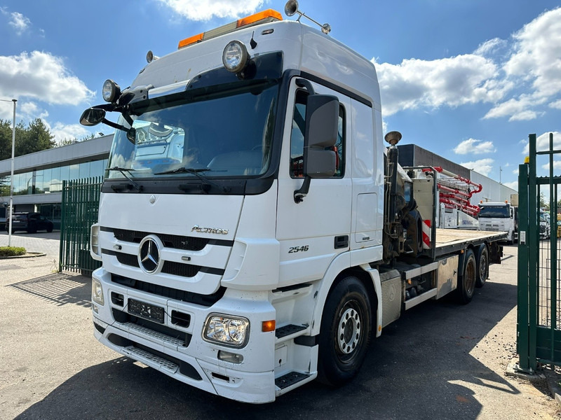 Mercedes-Benz ACTROS 2546 6x2 + CRANE HIAB 422 EP-6 HIPRO - *415.000km* - PLATFORM 6m50 - LIFT AXLE - MP 3 - EURO 5 - BELGIAN PAPERS - Автоманипулятор: фото 4 Mercedes-Benz ACTROS 2546 6x2 + CRANE HIAB 422 EP-6 HIPRO - *415.000km* - PLATFORM 6m50 - LIFT AXLE - MP 3 - EURO 5 - BELGIAN PAPERS - Автоманипулятор: фото 4