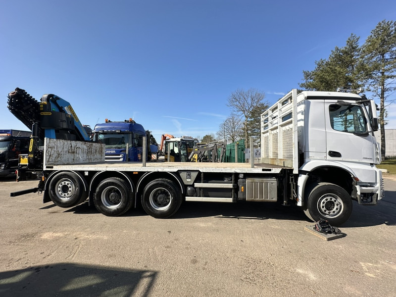 Mercedes-Benz AROCS 3246 8x4 TRIDEM + CRANE (25m!) PALFINGER PK 34002 G SH (8x) - *102.000km* - LIFT + STEERING AXLE - PLATFORM 6m65 + TWISTLOCKS - Грузовик бортовой/ Платформа, Автоманипулятор: фото 4 Mercedes-Benz AROCS 3246 8x4 TRIDEM + CRANE (25m!) PALFINGER PK 34002 G SH (8x) - *102.000km* - LIFT + STEERING AXLE - PLATFORM 6m65 + TWISTLOCKS - Грузовик бортовой/ Платформа, Автоманипулятор: фото 4