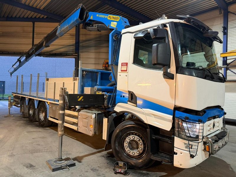 Renault C480 8x4 PRITSCHE + KRAN PALFINGER PK33002-EH E (6x) - PLATFORM 8m25 - LIFT/STEERING - GOOD TIRES - BE TRUCK - Грузовик бортовой/ Платформа, Автоманипулятор: фото 2 Renault C480 8x4 PRITSCHE + KRAN PALFINGER PK33002-EH E (6x) - PLATFORM 8m25 - LIFT/STEERING - GOOD TIRES - BE TRUCK - Грузовик бортовой/ Платформа, Автоманипулятор: фото 2