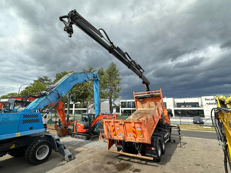 Renault KERAX 380 DXI 6x4 TIPPER + CRANE HIAB 144 B-3 - RADIO - *246.000km* - RETARDER - BORDMATIC - EURO 5 - Самосвал, Автоманипулятор: фото 5 Renault KERAX 380 DXI 6x4 TIPPER + CRANE HIAB 144 B-3 - RADIO - *246.000km* - RETARDER - BORDMATIC - EURO 5 - Самосвал, Автоманипулятор: фото 5