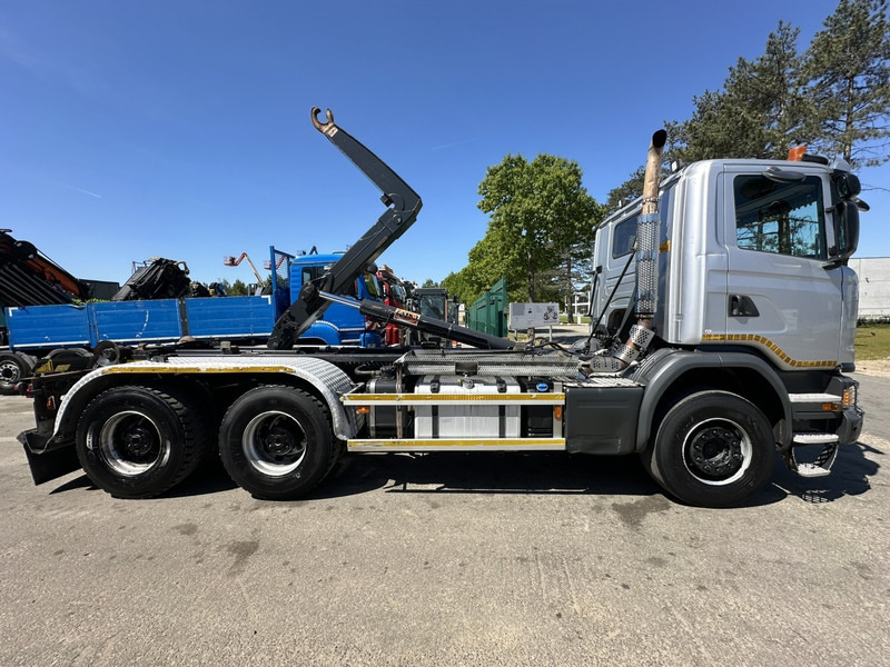 Scania G450 6x4 HAAKSYSTEEM AJK 20T - 5760mm - 3m90 WB - BLADVERING / NAAFREDUCTIE - EURO 6 - BE TRUCK - Крюковой мультилифт: фото 4 Scania G450 6x4 HAAKSYSTEEM AJK 20T - 5760mm - 3m90 WB - BLADVERING / NAAFREDUCTIE - EURO 6 - BE TRUCK - Крюковой мультилифт: фото 4