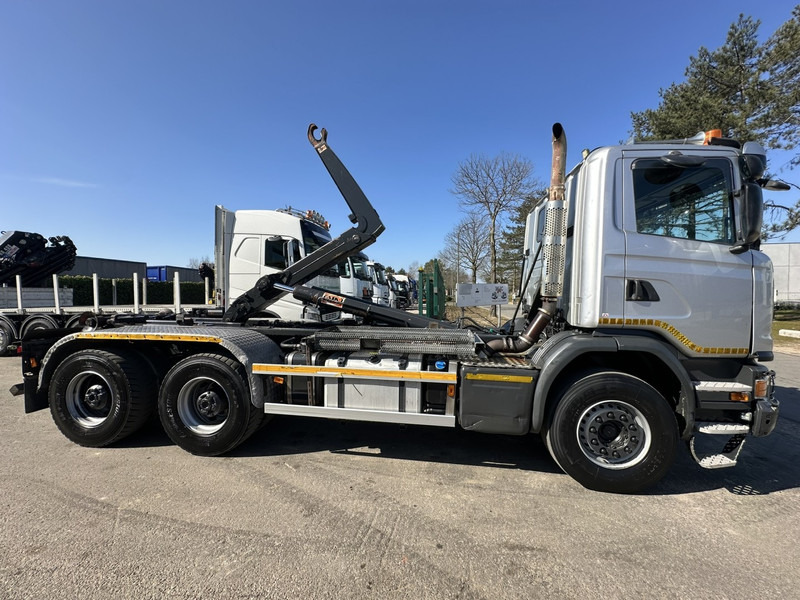 Scania G450 6x4 HOOKLIFT / HAAKSYSTEEM AJK 20T - 5760mm - 3m90 WB - HUB REDUCTION / STEEL SUSPENSION - EURO 6 - BE TRUCK - Крюковой мультилифт: фото 4 Scania G450 6x4 HOOKLIFT / HAAKSYSTEEM AJK 20T - 5760mm - 3m90 WB - HUB REDUCTION / STEEL SUSPENSION - EURO 6 - BE TRUCK - Крюковой мультилифт: фото 4