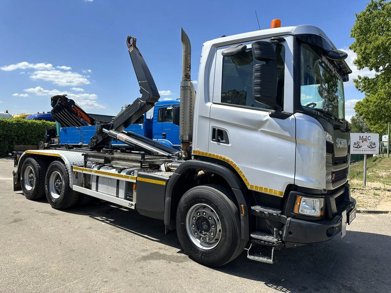 Scania G450 XT 6X4 AJK HAAKSYSTEEM 20T - 5760mm - WB 3m90 - HUB REDUCTION / STEEL SUSPENSION - EURO 6 - BE TRUCK - Крюковой мультилифт: фото 1 Scania G450 XT 6X4 AJK HAAKSYSTEEM 20T - 5760mm - WB 3m90 - HUB REDUCTION / STEEL SUSPENSION - EURO 6 - BE TRUCK - Крюковой мультилифт: фото 1