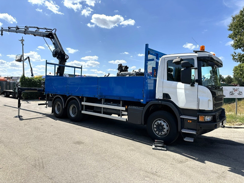 Scania P410 6x4 + CRANE HIAB 166 ES-4 - RETARDER - ROTATOR - PLATFORM 6m80 - BIG AXLES HUB REDUCTION - STEEL SPRING - Автоманипулятор: фото 2 Scania P410 6x4 + CRANE HIAB 166 ES-4 - RETARDER - ROTATOR - PLATFORM 6m80 - BIG AXLES HUB REDUCTION - STEEL SPRING - Автоманипулятор: фото 2